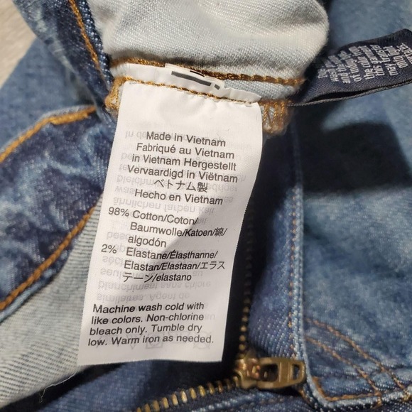 Madewell Jeans Womens 31 Blue High Rise Slim Boyjean Stretch Denim Pants Casual - Picture 15 of 16